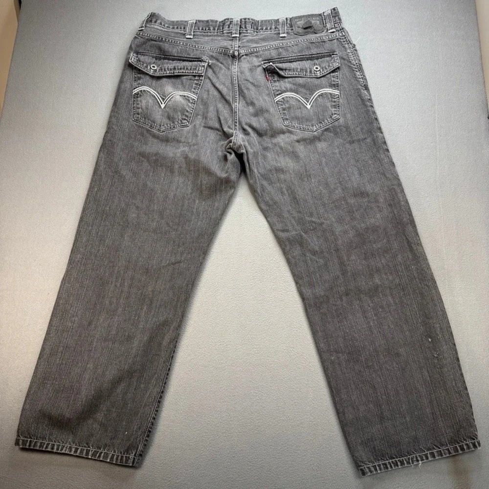 VTG Levis 569 Jeans Baggy Loose Straight Fit 42x32 (FIT 41x30) Y2K Skater Retro